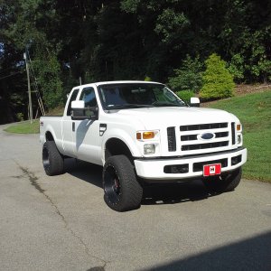 my first diesel and first truck,  project white out