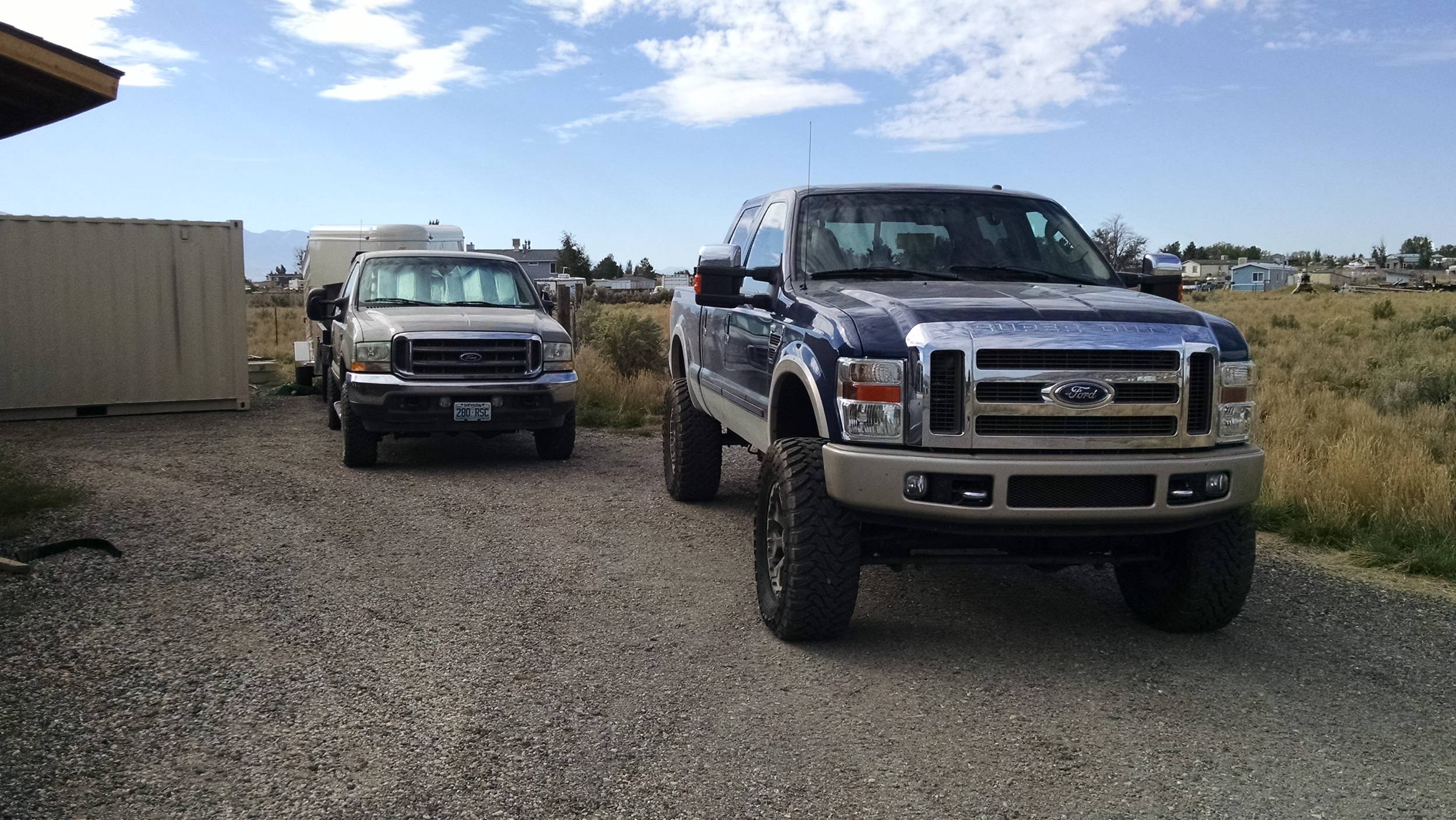 2 generations of Ford guys